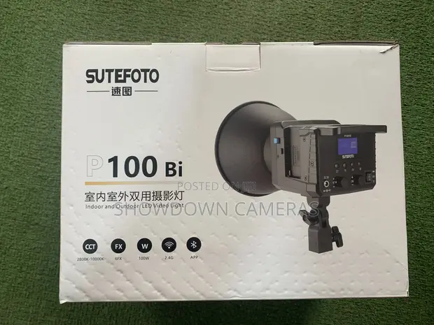 Sutefoto 100Bi 100W Bi-Color LED Video Light - 1
