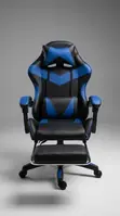 Super Comfy Gaming Chair with Leg Rest - 1