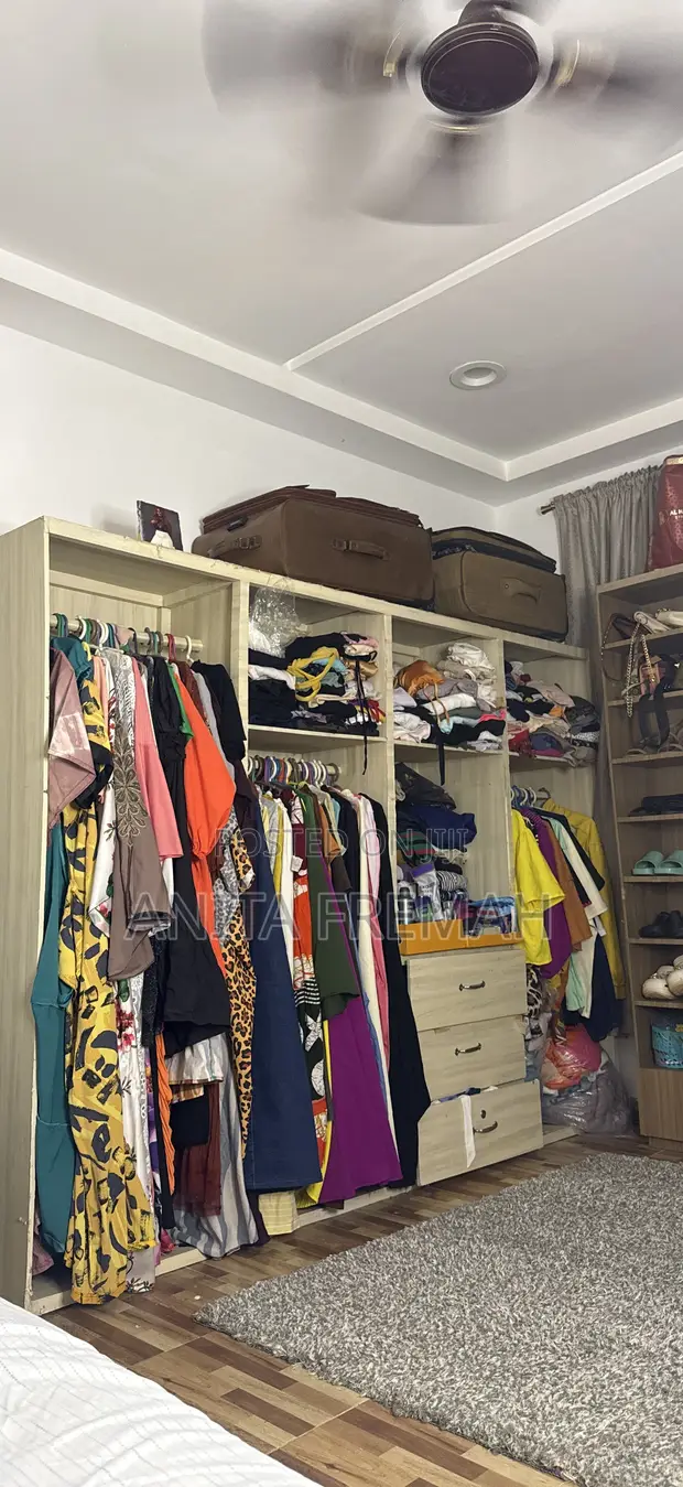 Spacious 4-Part Open Wardrobe - 1
