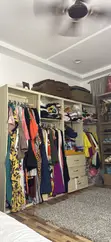 Spacious 4-Part Open Wardrobe - 1