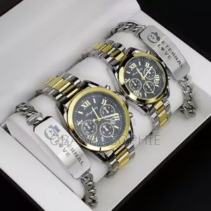 Couples Watch - Gold and Silver