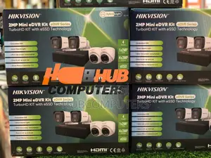 Hikvision DS-J142I/E04HGHI-XD+4CAM 4-Channel Mini eDVR Camera Kit