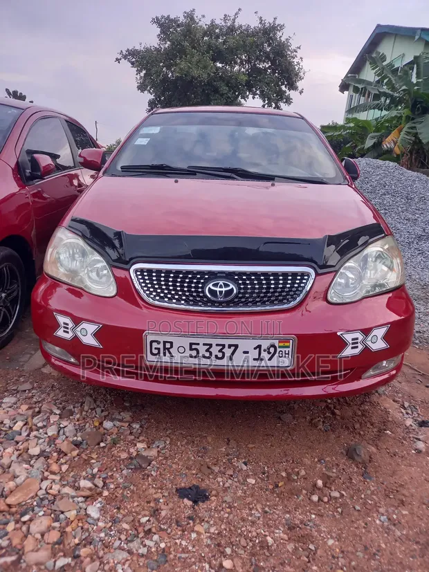 Toyota Corolla CE 2007 Red - 1