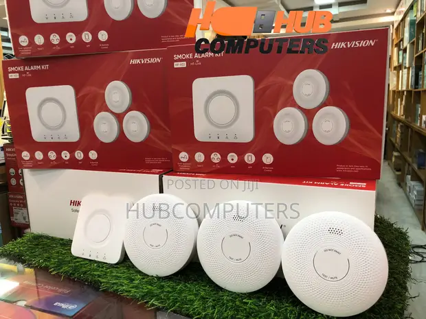 Hikvision HF-KS1-WF/R8 Wireless Smoke Alarm Kit - 1