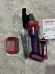 EMTOP Cordless Angle Grinder & Sheet Sander Combo - 2