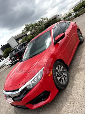 2017 Honda Civic EX Sedan (2.0L 4cyl) Red