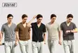 Men's Short-Sleeve Pleated Shirt - 1