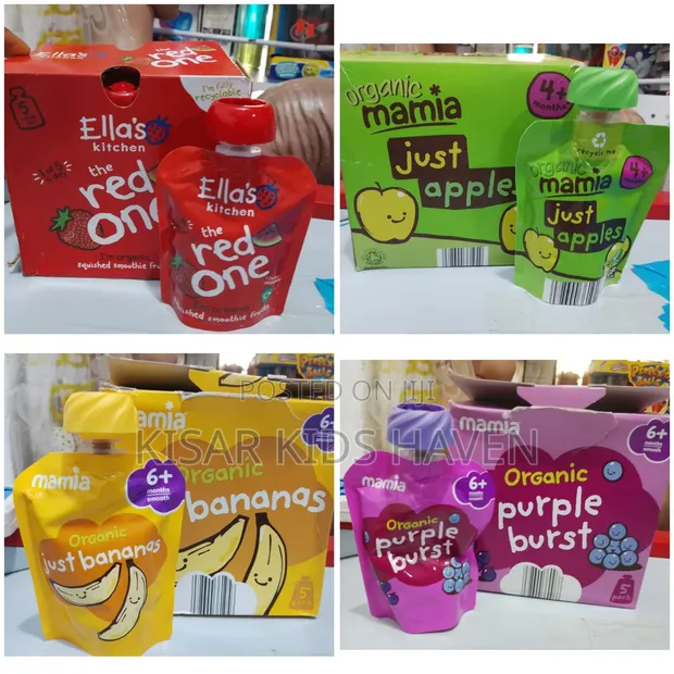 Organic Mamia & Ella's Kitchen Baby Food Pouches (1 Piece) - 1