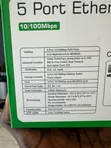5-Port RJ-45 Ethernet Switch - 3