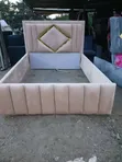 Brand New Wood-Mode Double Bed Frame - 2
