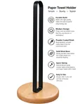 Bamboo Tissue Holder - 2