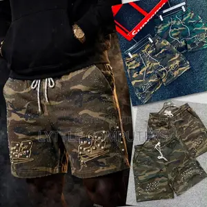 High Quality Solid Camo Shorts