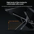 2-in-1 Aluminum Laptop Stand with Phone Holder - 1