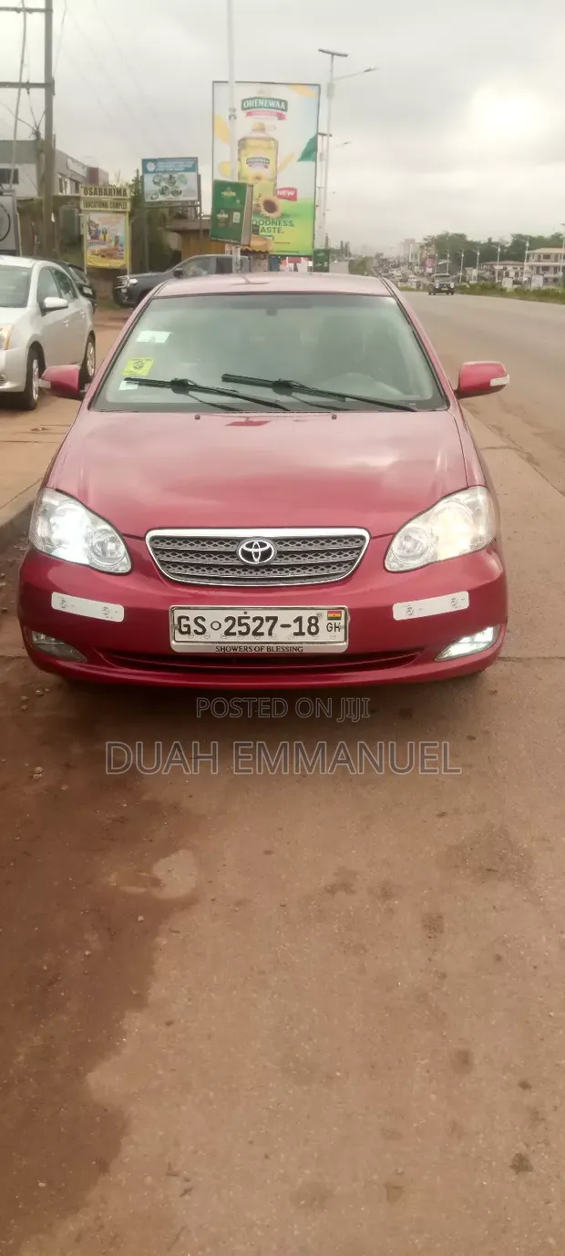 Toyota Corolla LE 2007 Red - 1