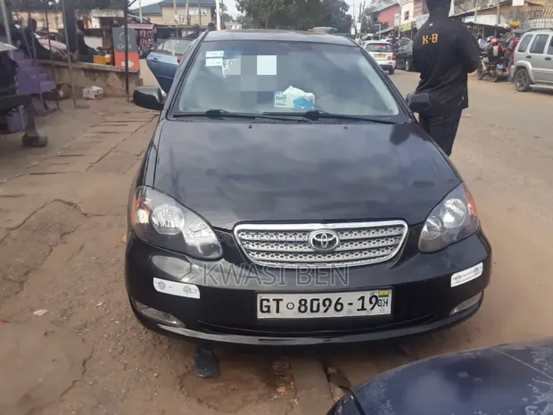 Toyota Corolla 2008 Black - 1