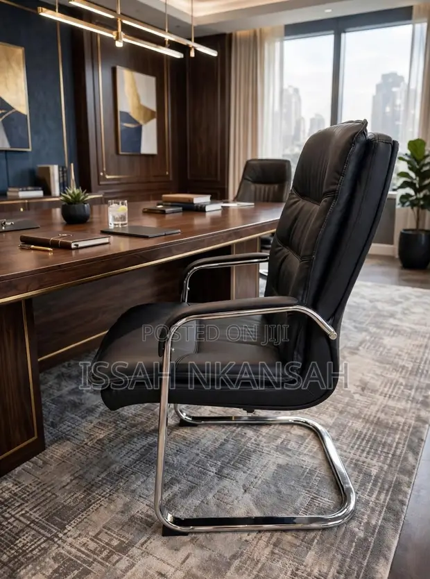 Executive Pulpit Chair - Black - 1