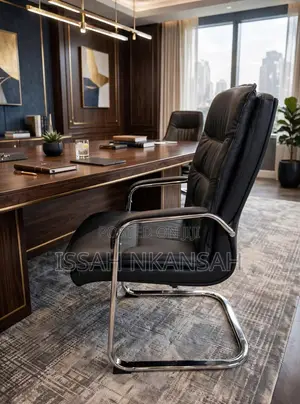 Executive Pulpit Chair - Black