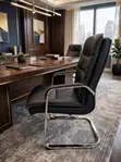 Executive Pulpit Chair - Black - 1