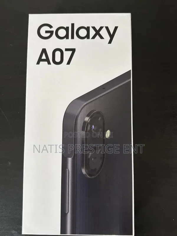 New Samsung Galaxy A07 128GB Black - 1