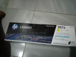 Original HP 207A W2212A LaserJet Pro Toner Cartridge (Yellow)