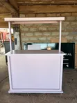 Foldable Cocktail Bar with Wheels - 3