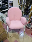 Royal Comfort Luxury Makeup & Salon Chair - Pink - 3