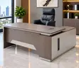 VIG Furniture Executive Desk with Side Return - 2