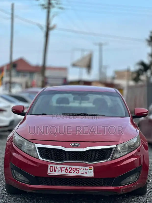 Kia Optima 2014 Red - 1