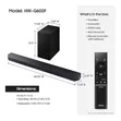 Brand New Samsung HW-Q600F 3.1.2-Channel Dolby Atmos Soundbar - 2
