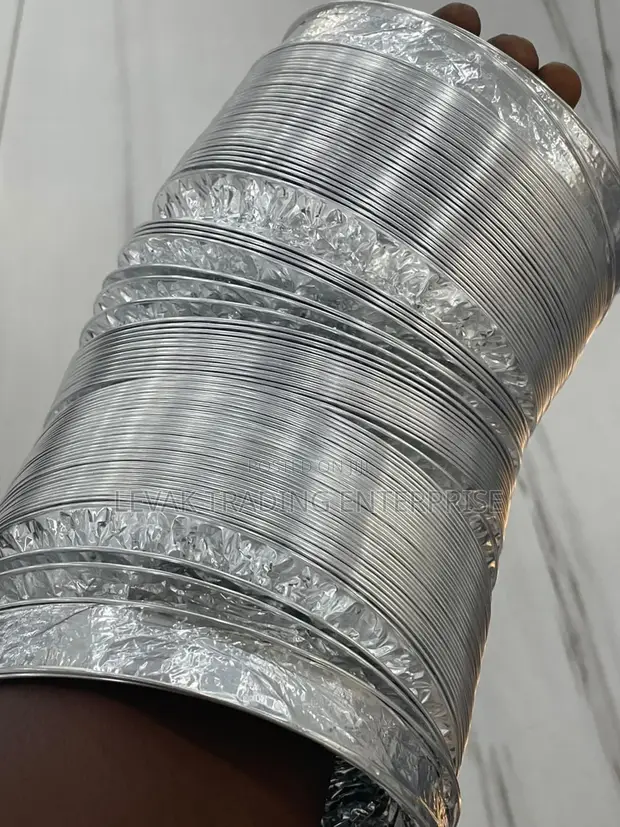4" Ventilation Duct Kit - Flexible Aluminum - 1