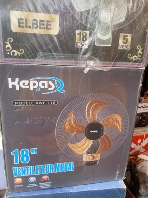 Kepas 18" Metal Wall Fan