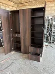 Glossy 3-in-1 Wardrobe with Locker - 3