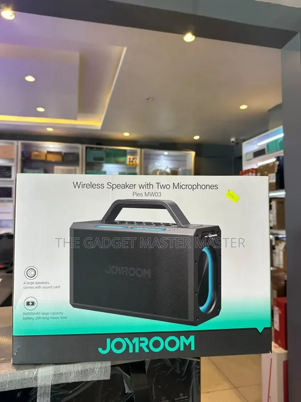 Joyroom MW03 Speaker with 2 Wireless Microphones - 1