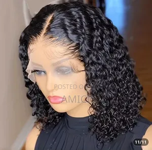 Burmese Curly Bob Human Hair Wig