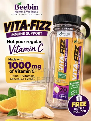 Vita-Fizz 1000mg Vitamin C + Zinc Effervescent Tablets