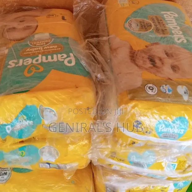 Pampers Diapers - Size 1 & 2 - 1