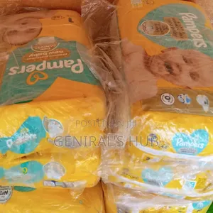 Pampers Diapers - Size 1 & 2