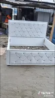 Wood-Mode Queen Bed Frame - 1