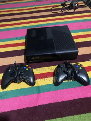 Xbox 360 Console with Games and Controllers