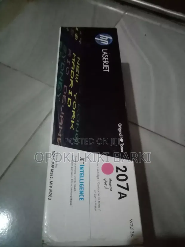 Original HP LaserJet Pro Toner Cartridge W2213A, 207A Magenta - 1