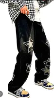 Baggy Jeans - Men's Casual Gray - 1