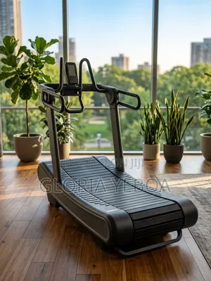 Titan Fitness Commercial Curved Manual Treadmill