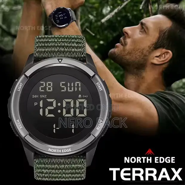 NORTH EDGE TERRAX Men's Luxury Digital Sports Watch - 1