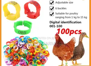 Chicken Foot Rings - Flock Identifier