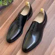 Boss Oxfords - Classic Leather Men's Shoes - 2