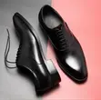 Boss Oxfords - Classic Leather Men's Shoes - 3