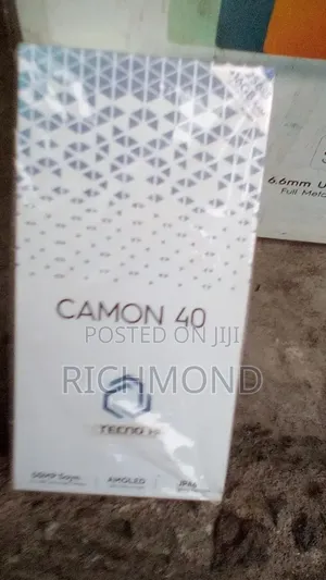 New Tecno Camon 40 256GB Black