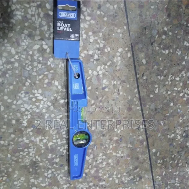 Draper 250mm Cast Aluminium Boat Spirit Level - 1