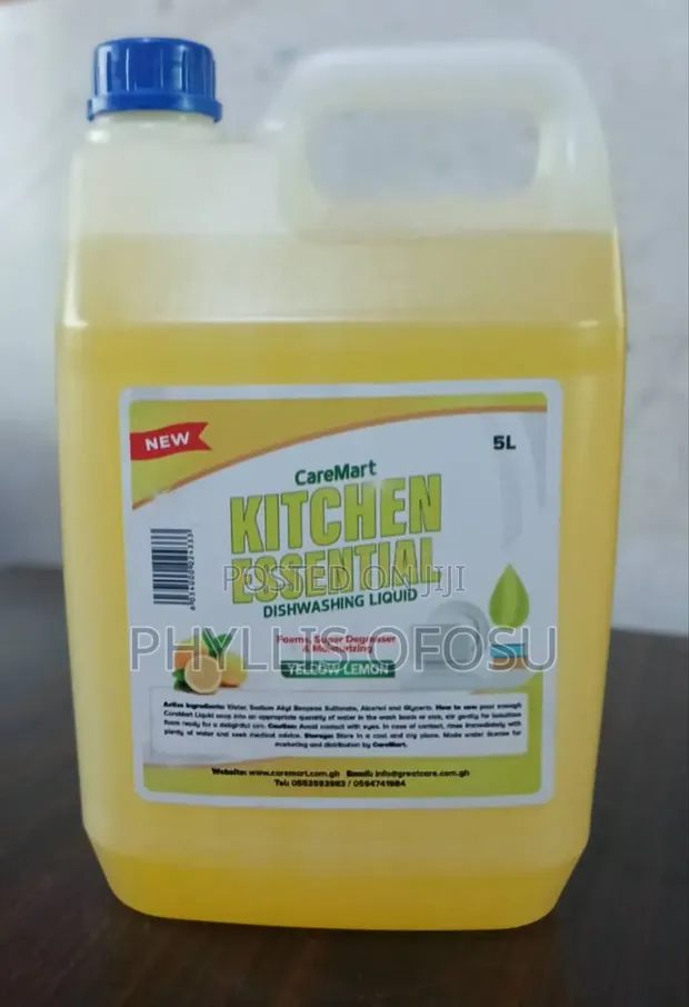 Best Dishwashing Liquid Soap - Lemon Fragrance - 1