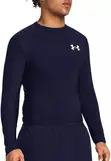 Under Armour Long Sleeve Compression Shirt - Navy Blue - 1
